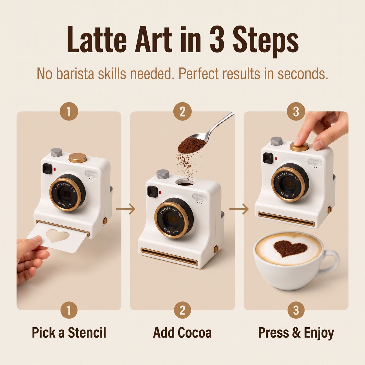 The Latte Art Camera
